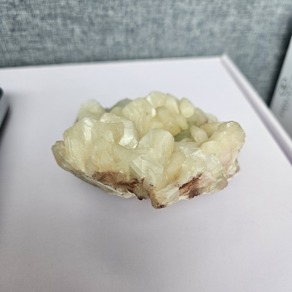 Apophyllite and Stilbite Cluster Crystal Raw - Picture 4 of 6